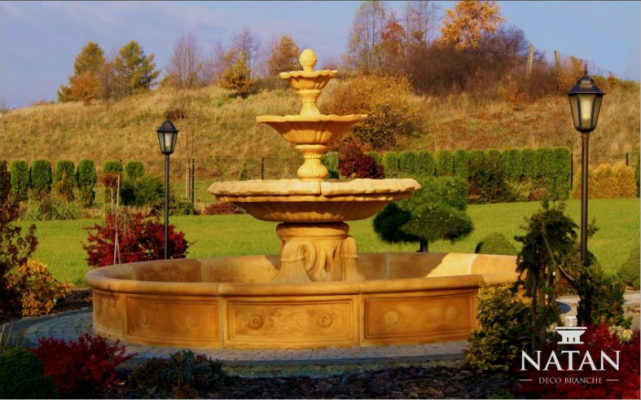 Fountain basin decorative fountain garden sculpture fountain city pond.