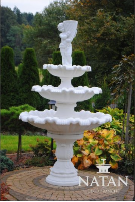 Decorative Fountain, Sculptural Fountain, Fountain Decoration, Garden Fountain, Pond, New, 227 cm