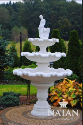 Fountain Garden Pond Fountain 217cm Stone Fountain Garden Fountain New