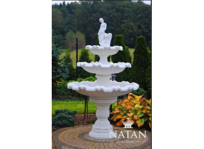 Fountain Garden Pond Fountain 217cm Stone Fountain Garden Fountain New