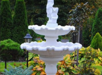 Decorative fountain figure fountain decoration garden fountain pond 197cm