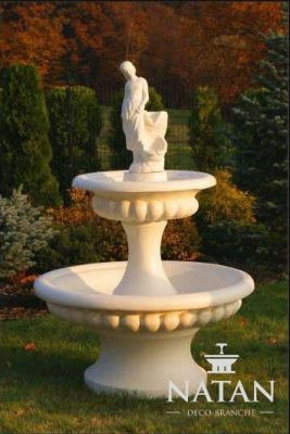 Decorative Fountain Sculpture Fountain 163cm Decoration Garden Fountain Pond New