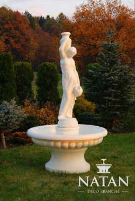 Decorative Fountain Figure 206cm Fountain Decoration Garden Fountain Pond