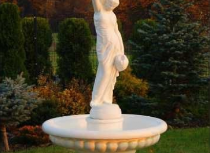 Decorative Fountain Figure 206cm Fountain Decoration Garden Fountain Pond