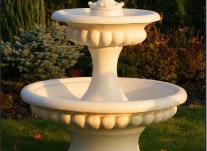 Decorative Fountain 157cm Sculpture Fountain Decoration Garden Pond New
