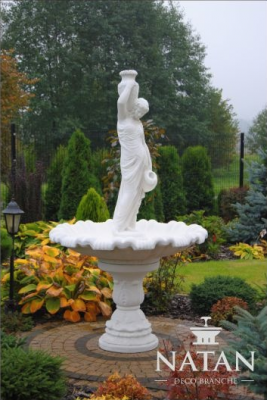 Decorative Fountain Statue 239cm Fountain Decoration Garden Pond Fountain
