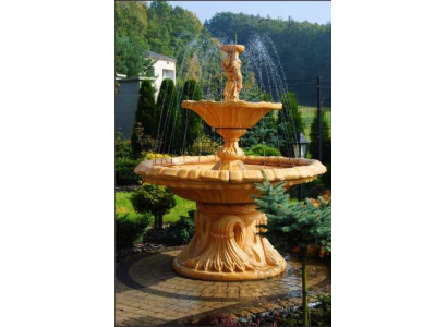 Decorative fountain, figurine fountain, decor, garden, fountain, pond, SHELLA