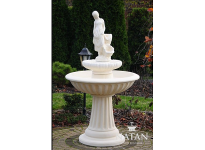 Decorative Fountain Water Fountain 162cm Sculpture Fountain Decor Garden Pond New