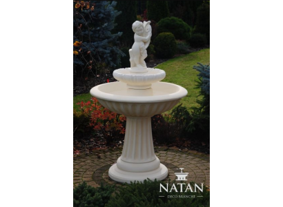 Decorative fountain, spring fountain 140cm sculpture fountain, garden decoration, fountain pond, new.