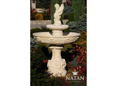 Fountain Garden Pond Well 160cm Stone Fountain Garden Fountain Fountain New