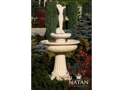 Decorative Fountain Fountain 174cm Sculpture Fountain Decoration Garden Fountain Pond New