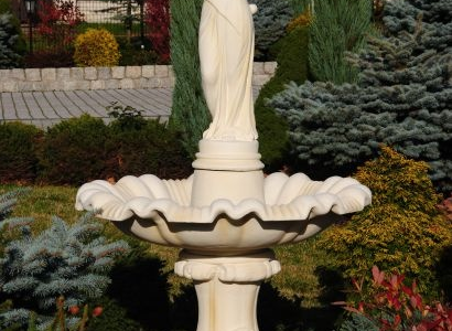Fountain Garden Pond Well 192cm Stone Fountain Garden Fountain New