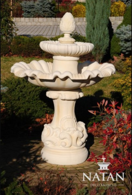 Fountain Garden Pond Fountain 140cm Stone Fountain Garden Fountain New