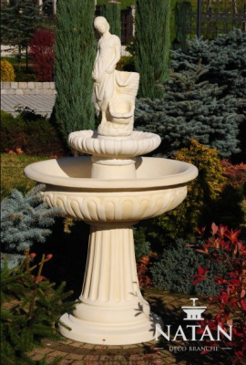 Fountain Garden Pond Well 164cm Stone Fountain Garden Fountain New