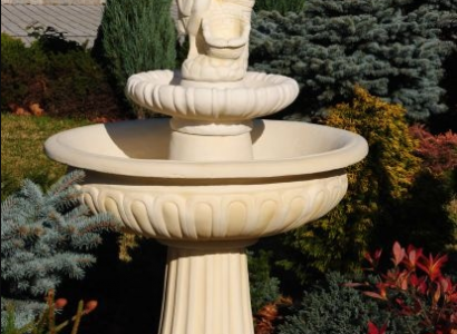 Fountain Garden Pond Well 164cm Stone Fountain Garden Fountain New