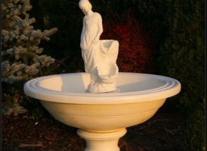 Fountain Garden Pond Fountain 136cm Stone Fountain Garden Fountain New