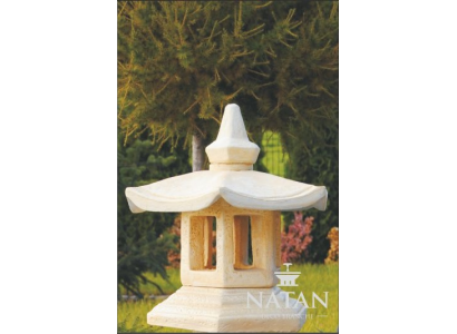 Outdoor light lantern lamp terrace stone sculpture light illumination garden