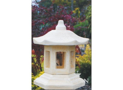 Outdoor light lamp terrace stone sculpture light illumination lantern garden
