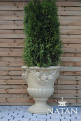 Design flowerpot top plant container pots figure box sculpture PETRA new
