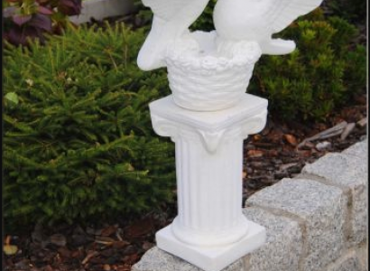 Column Columns Figure Sculpture Figures Statue Terrace Design Garden Decoration