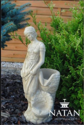Figure Woman AMANDA Garden Statue Sculpture Sculptures Figures Statues Decor Stone