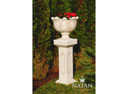 Vessel Garden Flower Basket Flowers Terrace Decoration Statue Figures Flower Box
