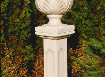 Vessel Garden Flower Basket Flowers Terrace Decoration Statue Figures Flower Box