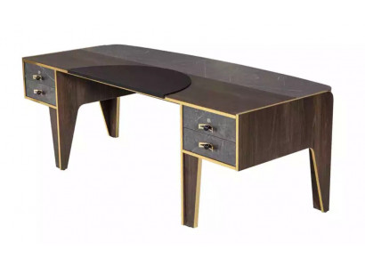 Desk with Drawers Home Office Furniture Table Luxury Office 220x95