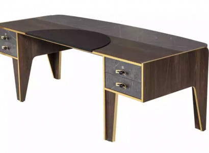 Desk with Drawers Home Office Furniture Table Luxury Office 220x95