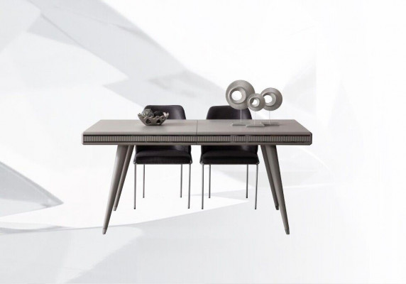 Dining room furniture dining nook dining table dining set dining table chairs 9-piece gray