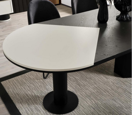 Dining set dining room group dining nook dining table chairs 9-piece wood white