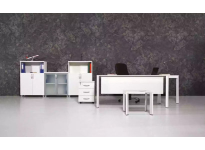 Large Office Set Office Furniture Study Room Furniture Suite 4 Pieces Furniture