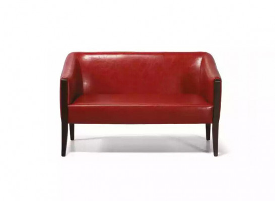 Red sofa set two-seater modern armchair designer upholstery luxury set