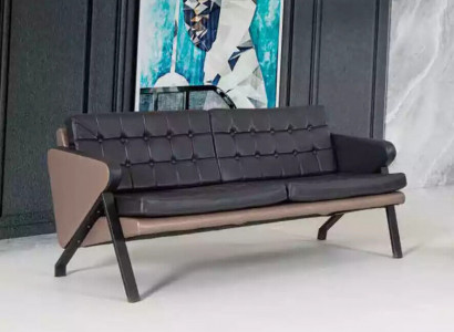 Two-seater luxury furniture office furniture modern upholstered sofa