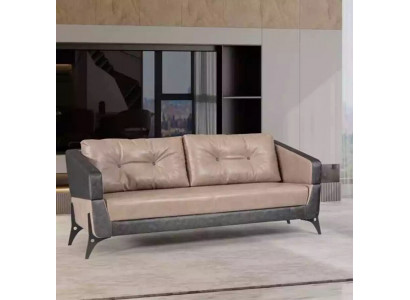Three-seater sofa luxury furniture study room upholstery fabric office furniture