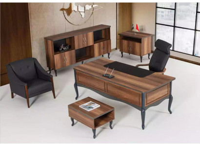 Workspace desk luxury design table office furniture executive desk