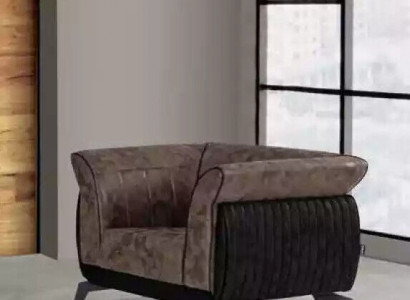 Armchair Designer Upholstery Fabric Study Room Textile Furniture Luxury Seat New