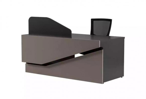 Reception desk counter office practice discotheque industrial tables office