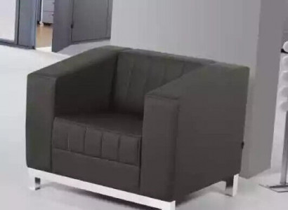 Gray office armchair furniture seating upholstered armchair textile study lounge chair