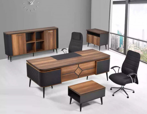 Office cabinet brown workspace office furniture cabinet shelf designer