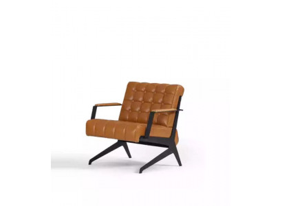 Modern armchair office furniture study luxury seat 75x80x77 furniture