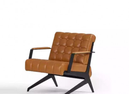 Modern armchair office furniture study luxury seat 75x80x77 furniture