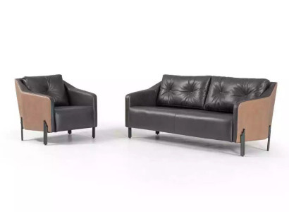 Armchair study room seat modern design office upholstered armchair textile furniture