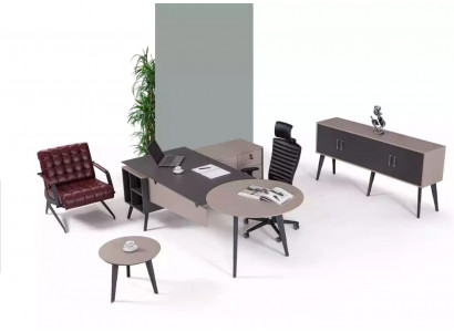 Designer wooden furniture coffee table office modern round table office furniture
