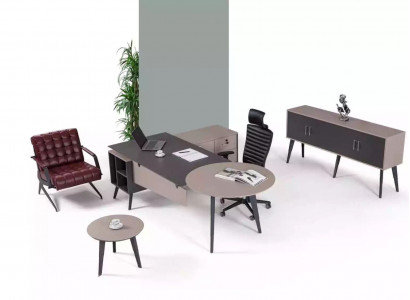 Designer wooden furniture coffee table office modern round table office furniture