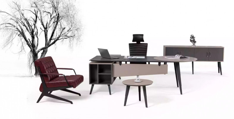 Designer wooden furniture coffee table office modern round table office furniture