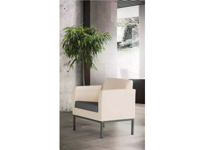 Luxury armchair office furniture study padded fabric seat textile new