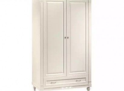 Wardrobe Bedroom Cabinet Antique Style Baroque White Closets