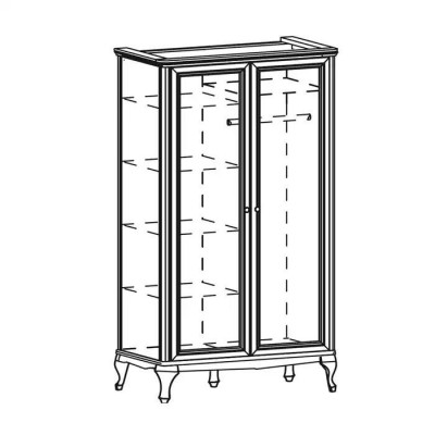 Wardrobe closet bedroom cupboards brown modern wood luxury