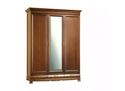Wardrobe shelves cabinet with mirror shelf coat rack storage